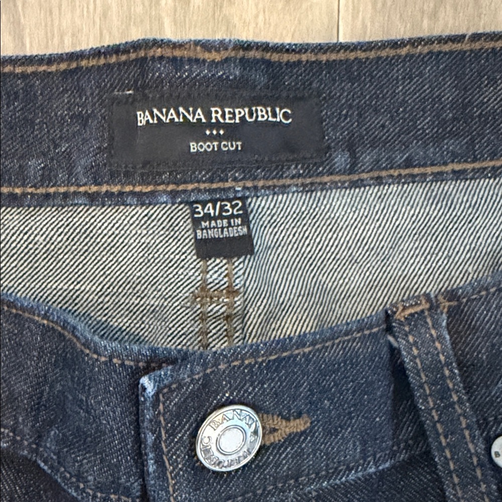 Banana Republic Men's Boot Cut 34/32 Jeans - Picture 3 of 7